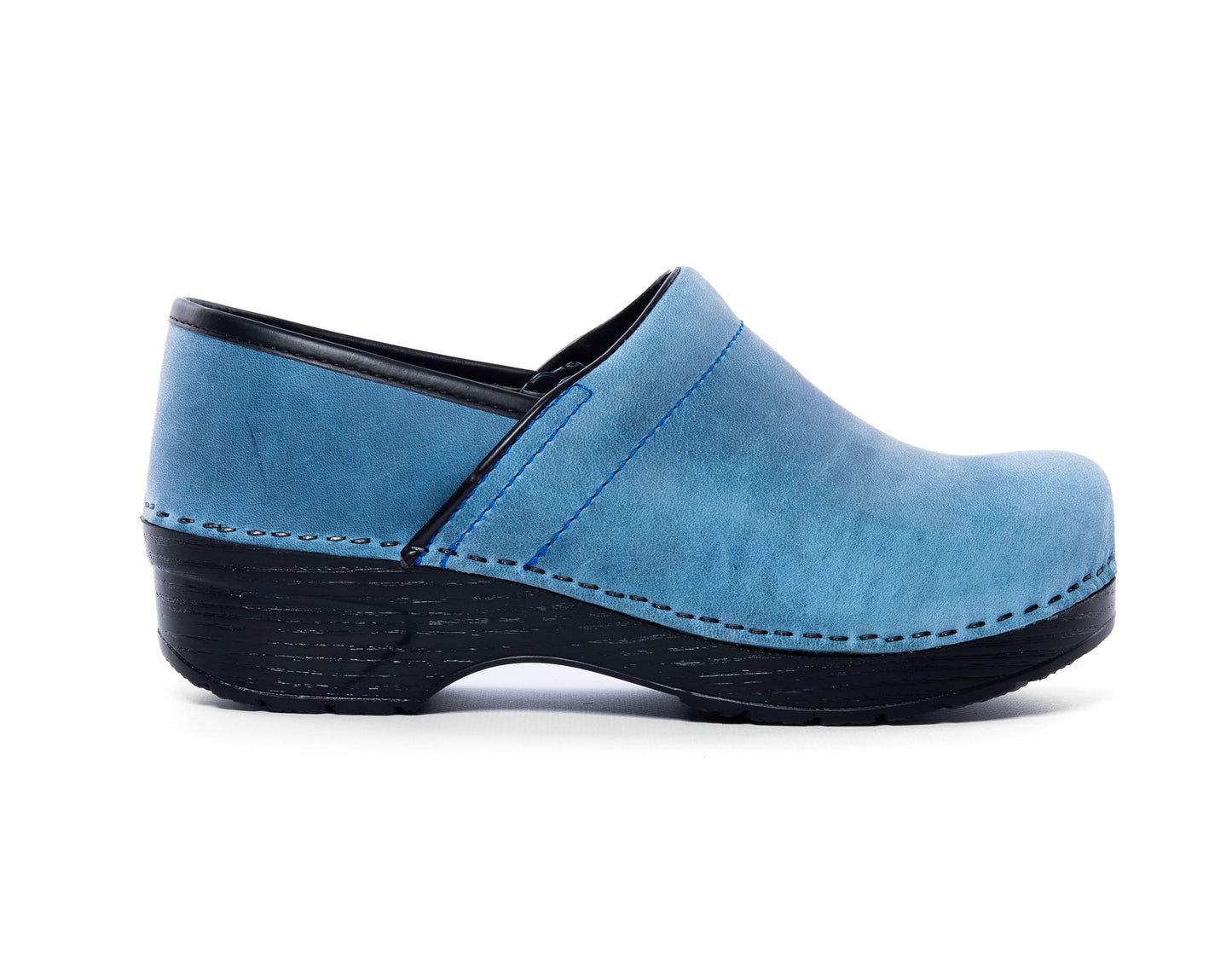 Zoccolo Sabot Chiuso Dietro - Celeste