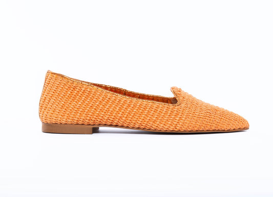 Ballerina in Raffia - Arancio