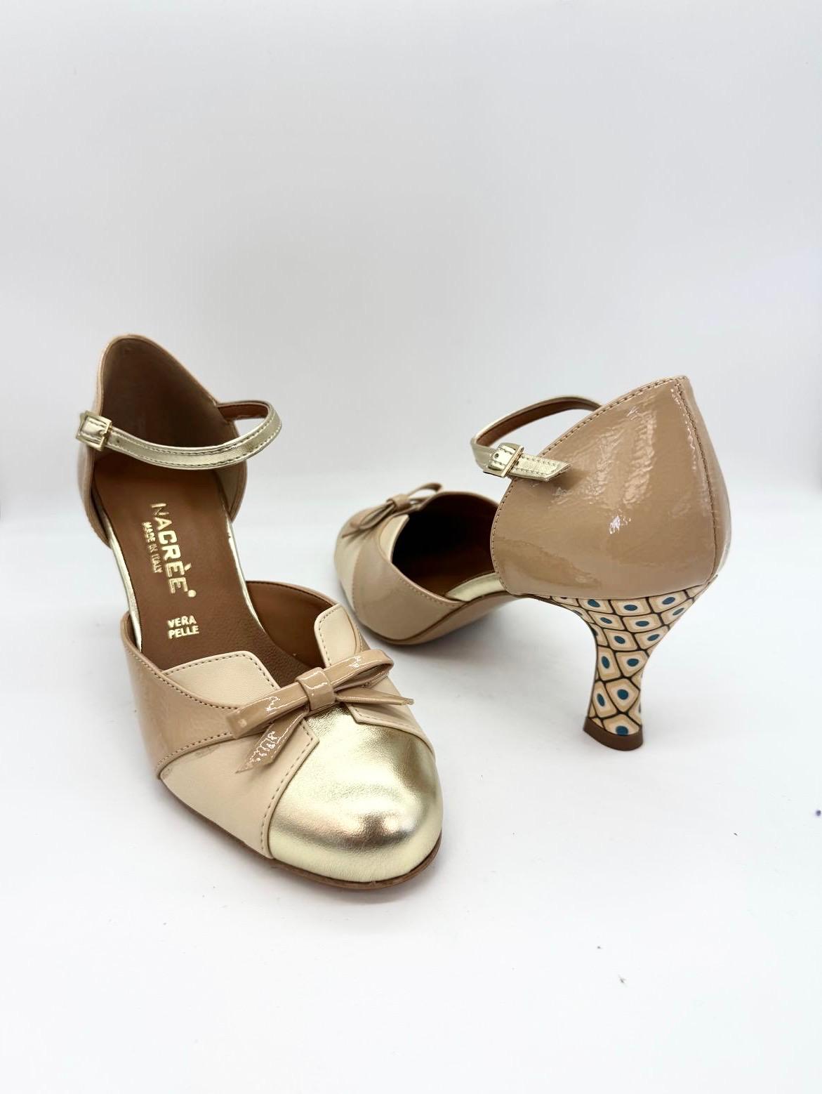 711K025 BEIGE-CREMA-ORO