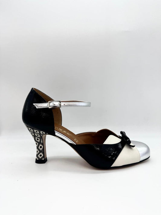 711K025 NERO-BIANCO-ARGENTO