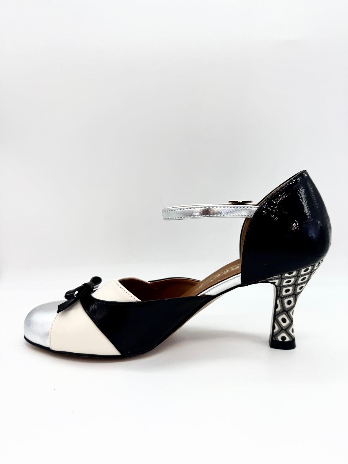711K025 NERO-BIANCO-ARGENTO