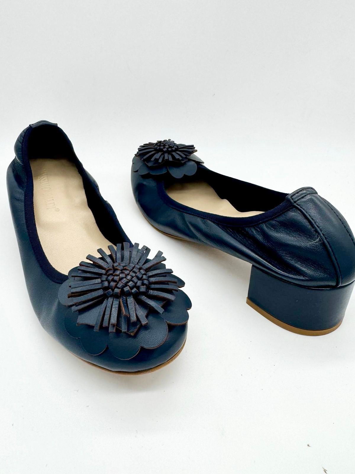 448-3 BALLERINA BLU CON FIORE