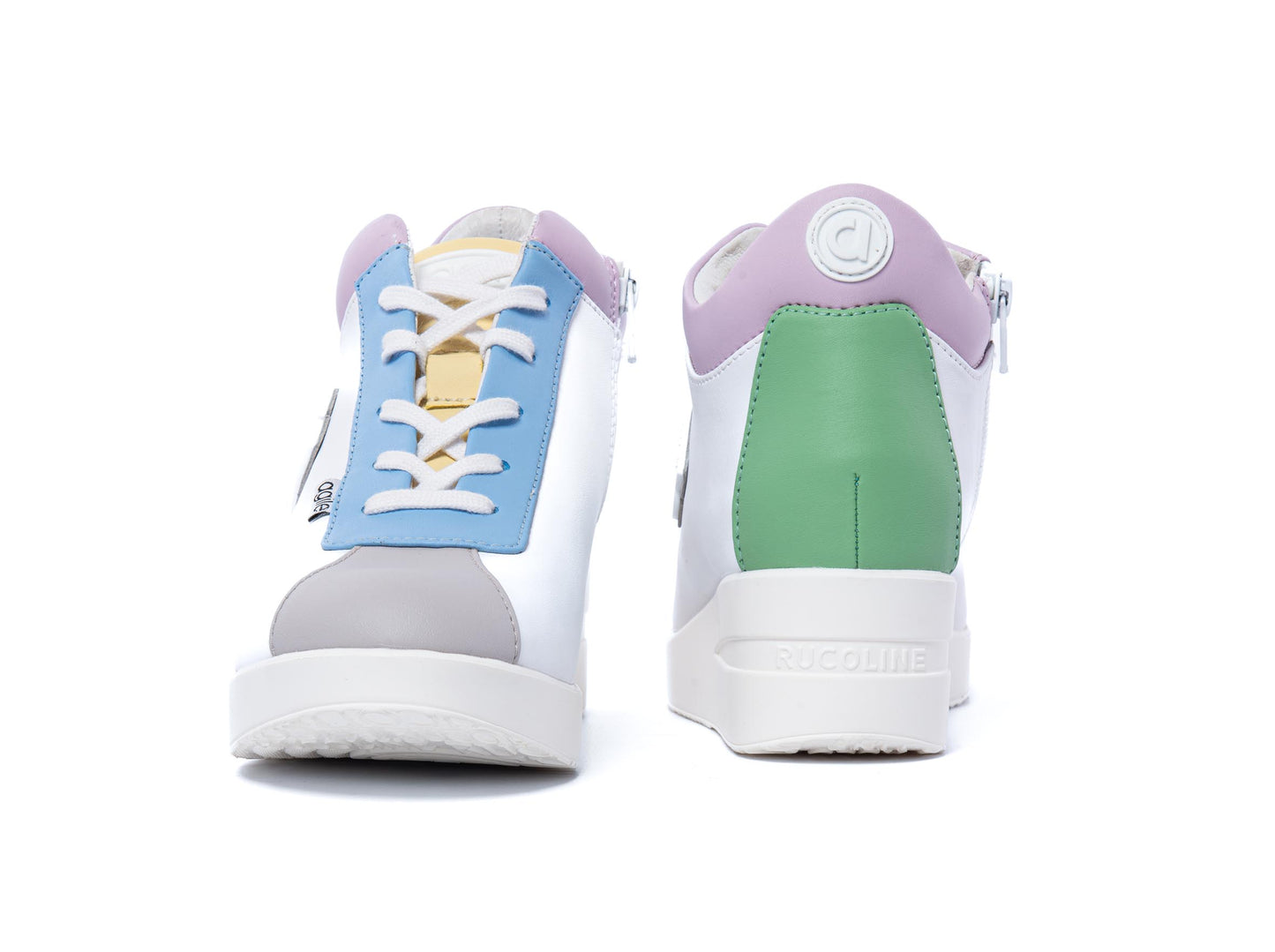 Sneakers Bianco/Multicolor - Agile