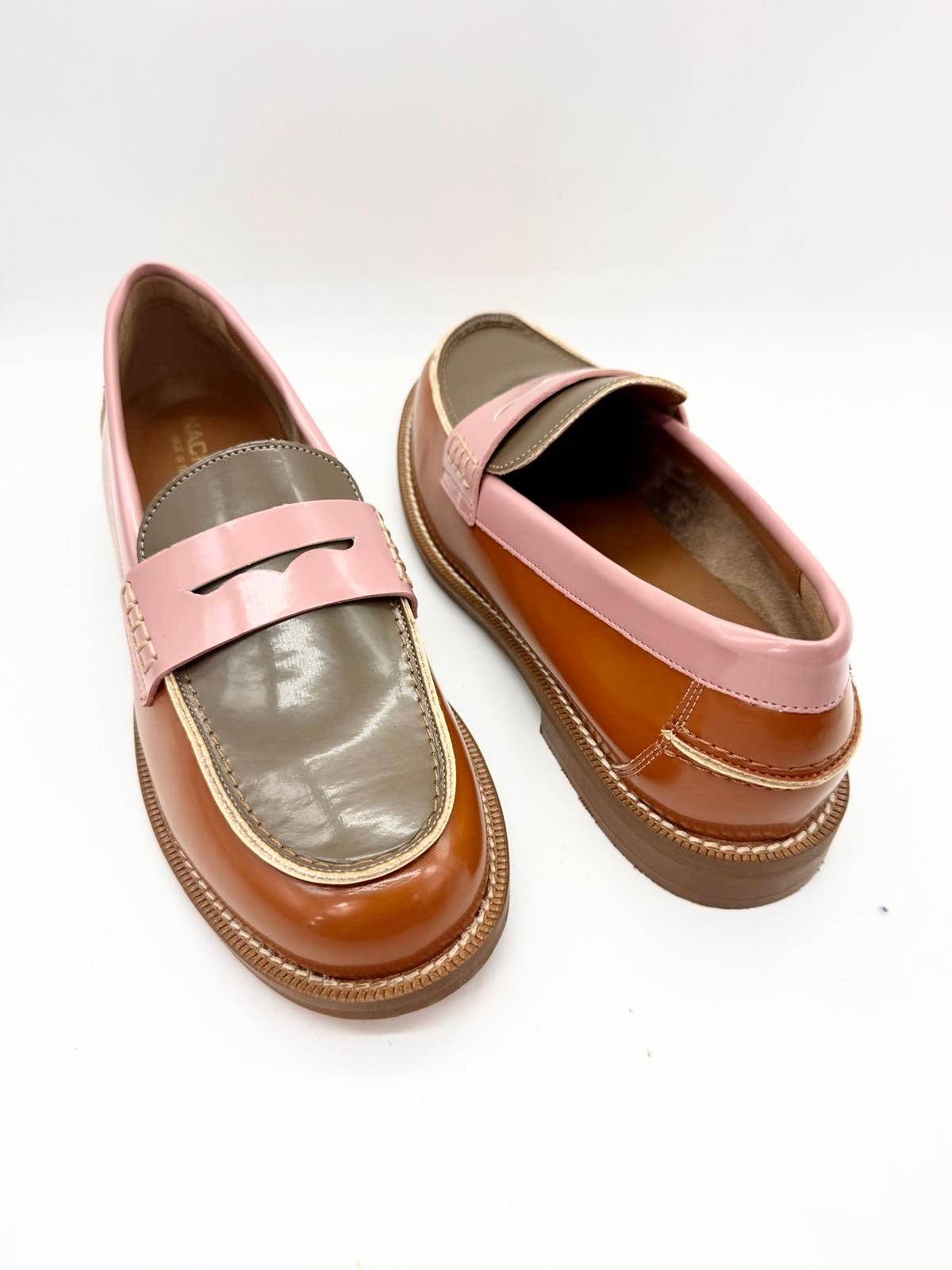 5145001 CUOIO - VERDE - ROSA