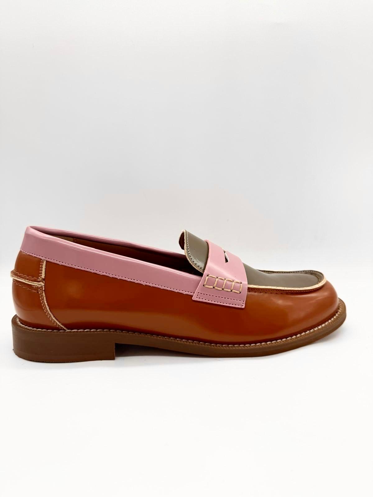 5145001 CUOIO - VERDE - ROSA