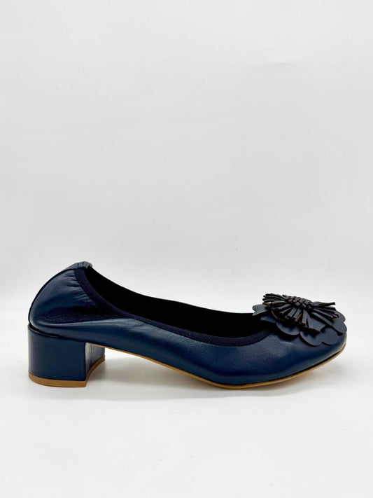 448-3 BALLERINA BLU CON FIORE